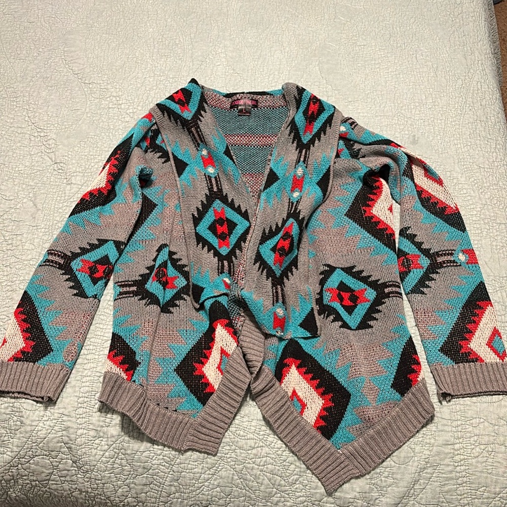 Rock and Roll Cowgirl Knitted Cardigan